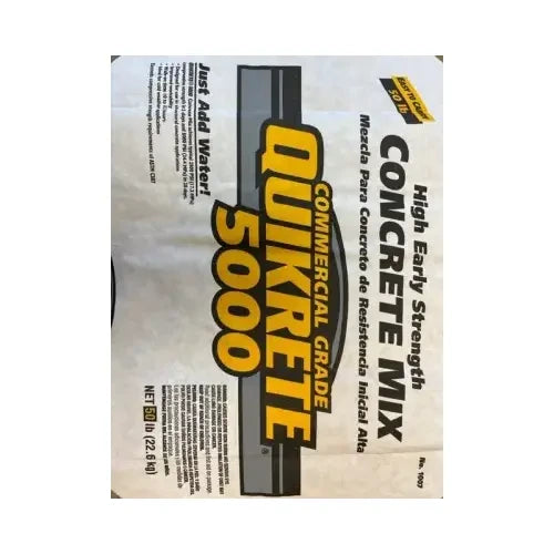 QUIKRETE Quikrete 100750 5000 PSI concrete mix 50 lb