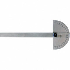 MITUTOYO Mitutoyo 968-202 Round Head Protractor 6 Inch Blade