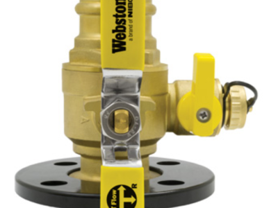 NIBCO NIBCO H-81417HV Ball Valve, 2 in, Press x Rotating Flange