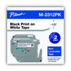 BROTHER Brother BRTM2312PK M Series Tape Cartridges (1/2 in w, 2 Pack)