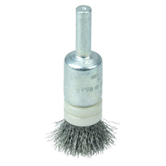 WEILER Weiler 11101 End Brush Steel Crimped Wire 25000 Rpm