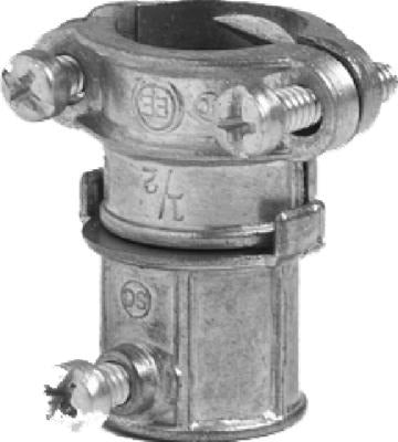 HALEX Halex/scott Fetzer 91531 1/2 in Emt to Fmc Combo Coupling 15pk
