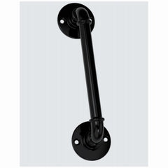 NATIONAL HARDWARE National Mfg N166-013 Pipe Handle 10.5in Black Exterior