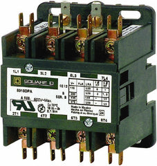 SCHNEIDER ELECTRIC Square D 8910DPA34V02U1 Definite Purpose Contactor 4P 30A