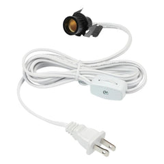 WESTINGHOUSE Westinghouse 70108 6-Foot Cord Set With Snap-In Pigtail Candelabra-Base Socket And Cord Switch 6 W (1-Pack) 7010800
