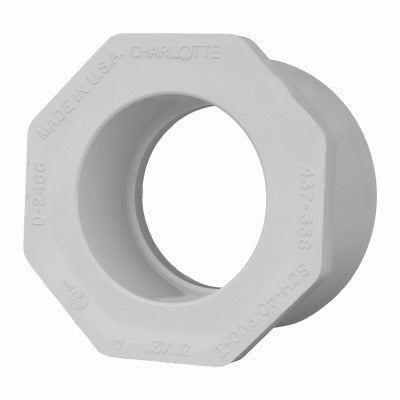 CHARLOTTE PIPE Charlotte Pipe Pvc 02107 4400HA 4x3 in Pvc Reducer Bushing