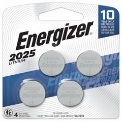 ENERGIZER Eveready Battery Co 2025BP-4 Lithium Coin Battery 3V 4 Pack