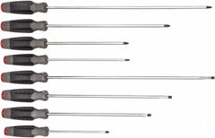 PROTO Proto J1208SCLF Screwdriver Set 8 Piece Phillips Slotted