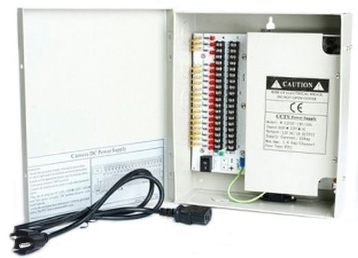 Generic / Unbranded Generic w12vdc18p/20a 12VDC 20A 18-channel Ptc Power Supply