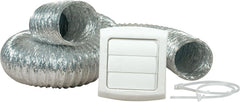 DUNDAS JAFINE Dundas Jafine TD48PVKZW6 ProVent Dryer Vent Kit 4 Inch (1 Pack) TD48PVK2