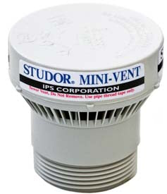 IPS CORPORATION IPS Corporation 20301 Studor 1-1/2 - 2 in 160 dfu PVC Air Vent in White
