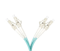 CLEERLINE TECHNOLOGY GROUP Cleerline 3dom3lclc01m Lc-lc OM3 Duplex Patch Cord 3.3FT