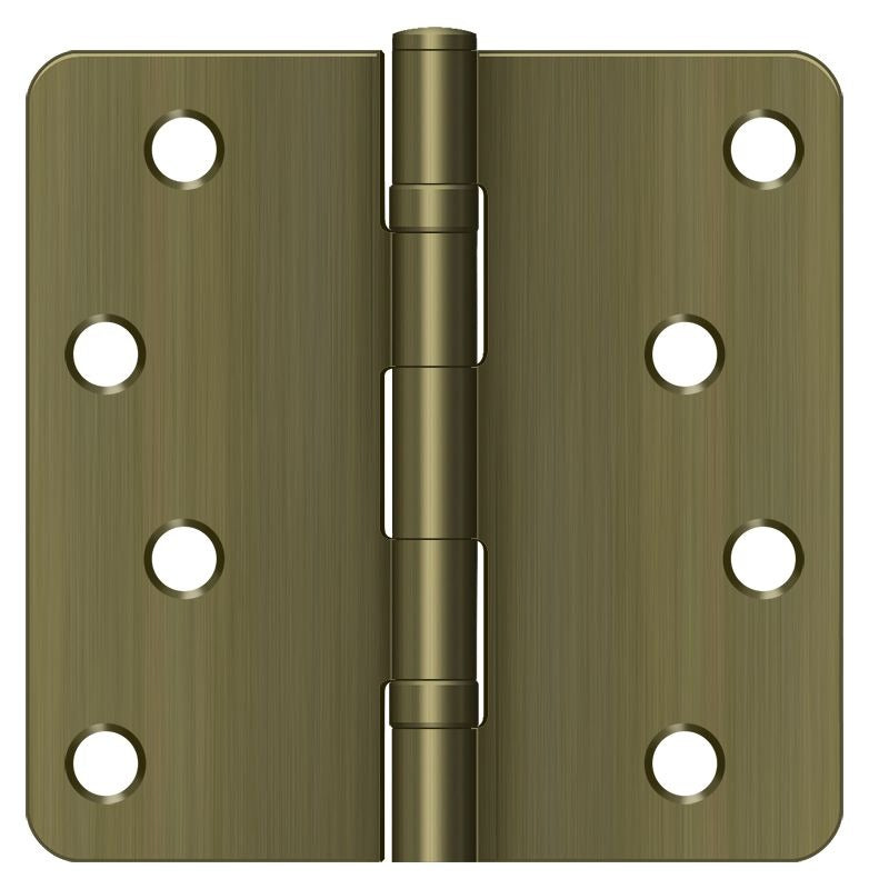 DELTANA Deltana S44R4BB5 Ball Bearing Door Hinge Antique Brass