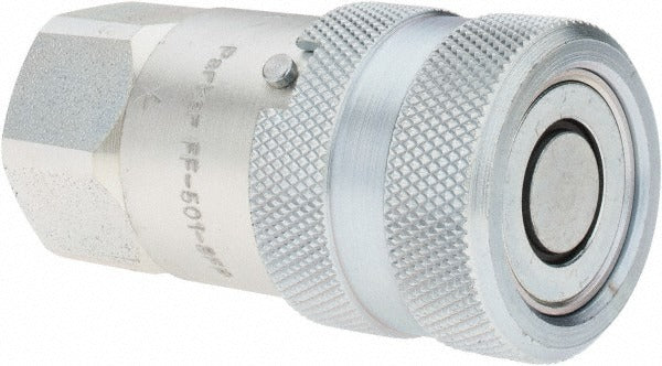 PARKER Parker 11098 Hydraulic Hose Coupler 1/2 Inch Npsf Steel