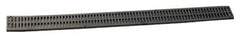 NDS Nds 241-1 Channel Grate Gray 2 Foot Drainage