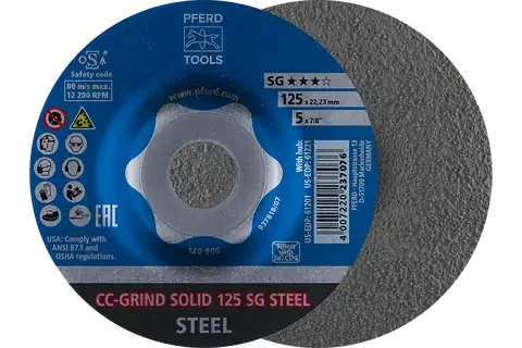 PFERD Pferd 61201 Cc-grind Grinding Disc Sg Steel