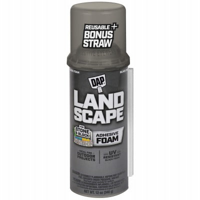 DAP Dap 7565040440 Landscape Foam Sealant 12 Oz Black
