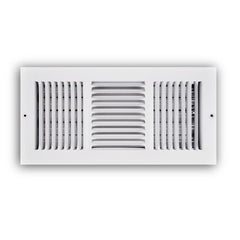 RECTORSEAL Rectorseal 103O14X06 3-way Register 14x6 White Steel