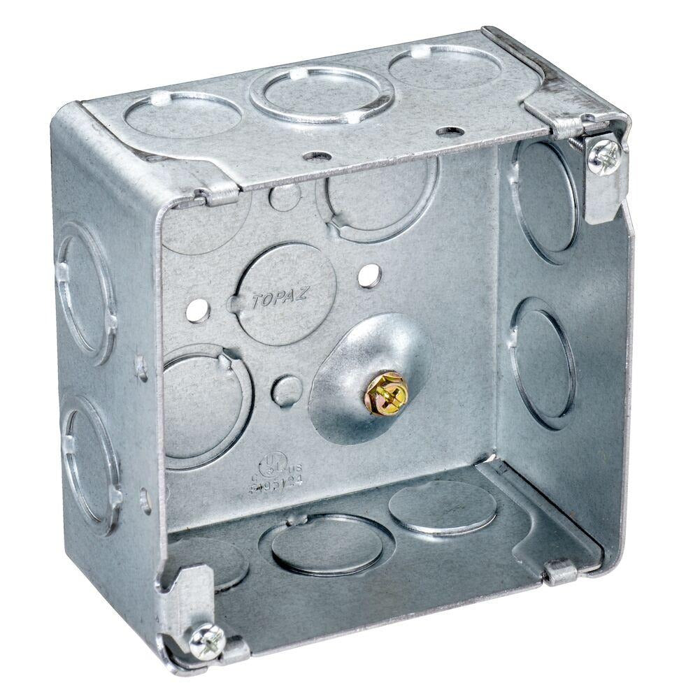 SOUTHWIRE Southwire D6541 4in Sq Bx MC Clamp Flush Bracket 2-1/8in Deep (Each)
