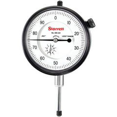 STARRETT Starrett 53613 Dial Drop Indicator 0-1 in 0.001 Grad Lug Back