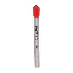 MILWAUKEE Milwaukee 48-20-8982 Glass Tile Drill Bit 1/4 Inch 5 Pack