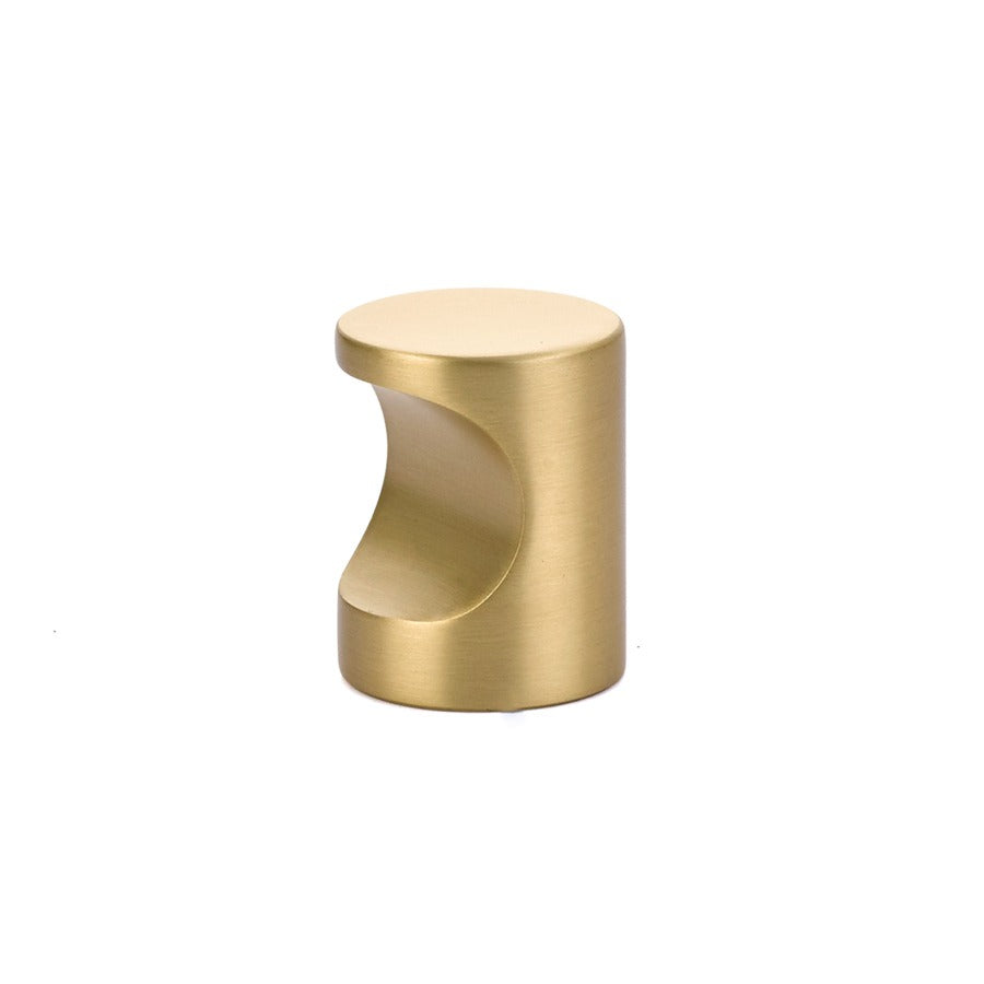 EMTEK Emtek 86151US4 Modern Finger Cabinet Pull Satin Brass