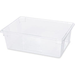 RUBBERMAID Rubbermaid FG330000CLR Food Tote Box Polycarbonate Clear