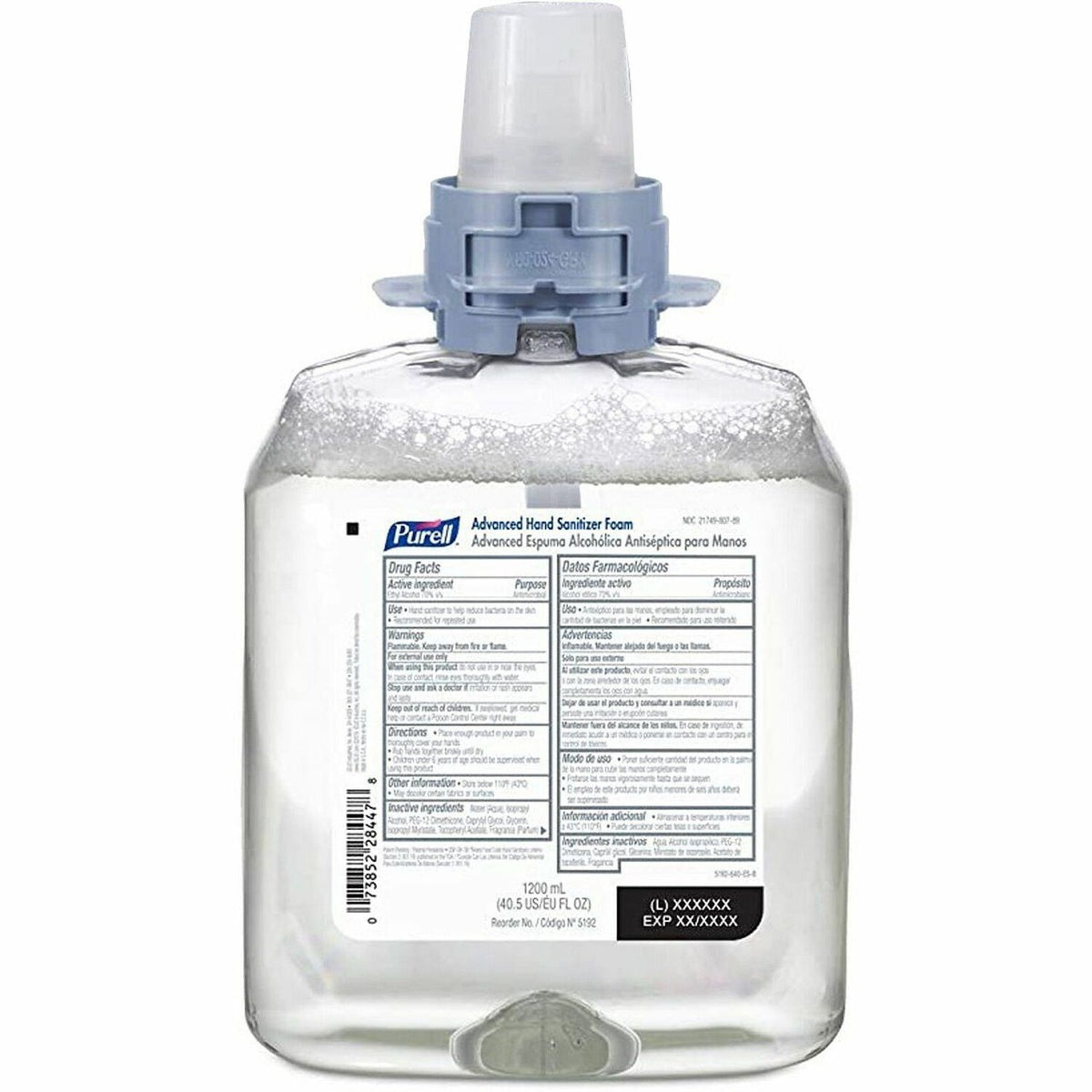 GOJO Gojo GOJ519204 Purell FMX-12 Advanced Hand Sanitizer Foam Refill (1.27 Quart)