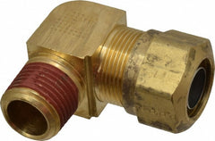 PARKER Parker VS269NTA-12-8 Compression Male Elbow 1/2 in Brass