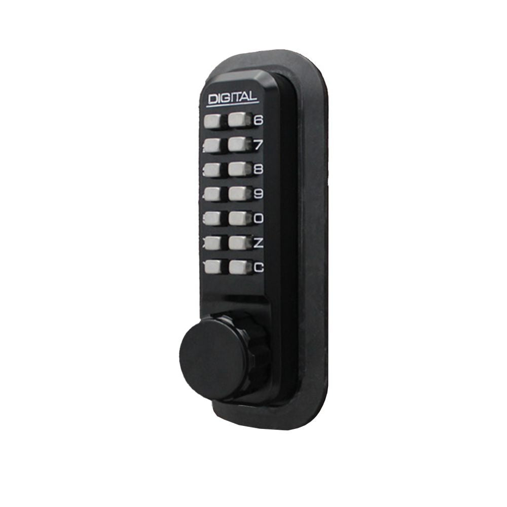 LOCKEY Lockey 2210JBMG Keyless Deadbolt Jet Black Marine Grade