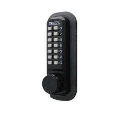 LOCKEY Lockey 2210JBMG Keyless Deadbolt Jet Black Marine Grade