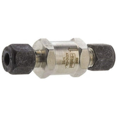PARKER Parker 4Z-C4L-1-SS Check Valve 1/4 in Compression Ss