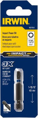 IRWIN Irwin IWAF32TX252 T25 Torx Power Screwdriver Bit 2 Inch