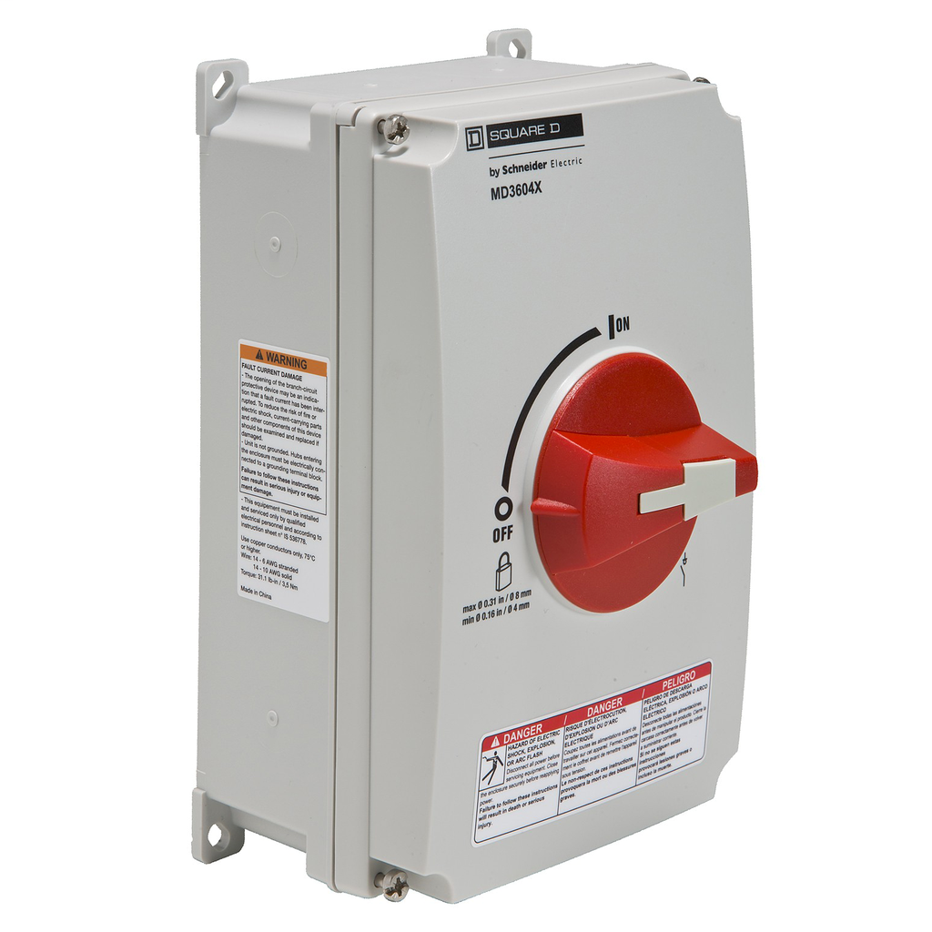SCHNEIDER ELECTRIC MD3604X RELAYS & SWITCHES