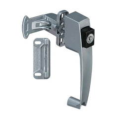 NATIONAL HARDWARE National Mfg N178-384 Push Button Latch 1-3/4 in Silver