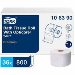 TORK Tork TRK106390 Premium Bath Tissue Roll with OptiCore 36/Carton
