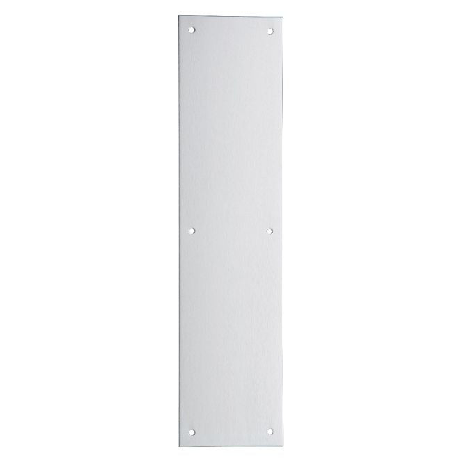IVES Ives 820032D416 Push Plate 4x16 Satin Stainless Steel