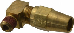 PARKER Parker VS269AB-6-2 Compression Male Elbow Brass Nptf