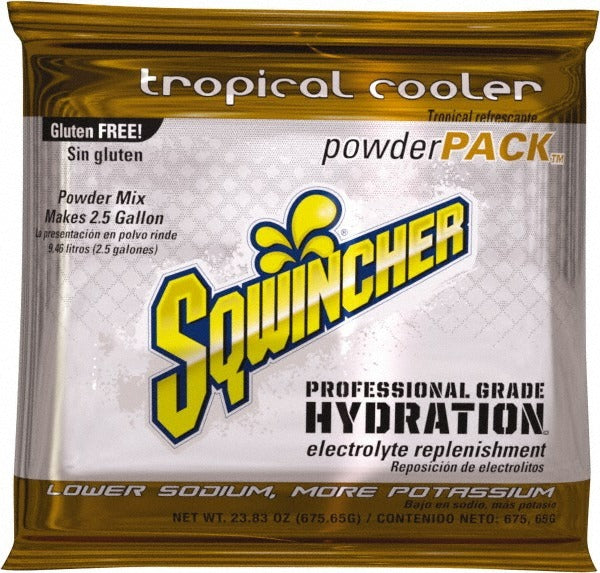 SQWINCHER Sqwincher 159016049 Activity Drink Tropical Cooler Powder