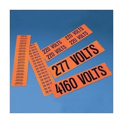 PANDUIT Panduit PCV-115BY Voltage Marker Vinyl 115V