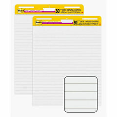 3M 3M MMM561WLVAD2PK Post-it Super Sticky Easel Pad 25 x 30 (2 / Carton) 561WLVAD2PK