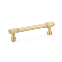 EMTEK Emtek 86687US4 Jasper Cabinet Pull 4in Cc Satin Brass