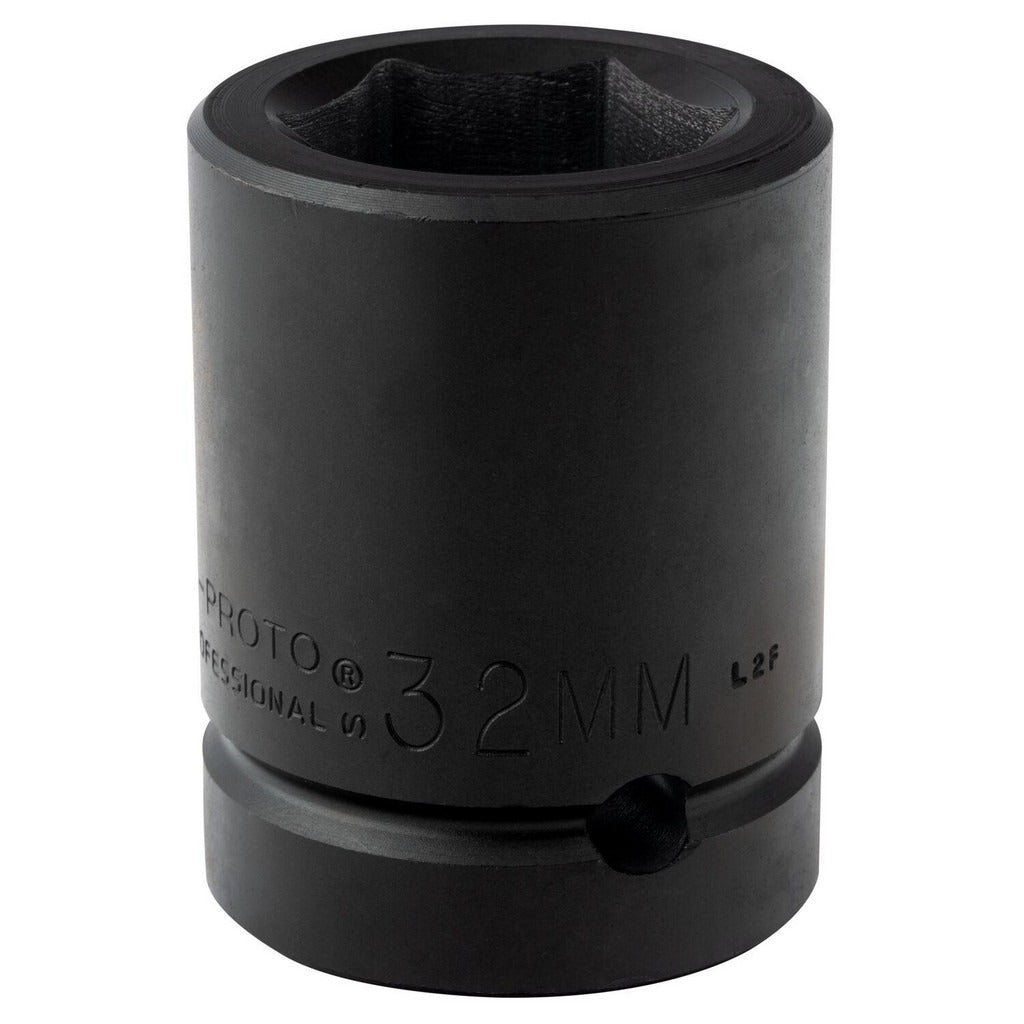 PROTO Proto J10032M Impact Socket 1 in Drive 32mm 6-point