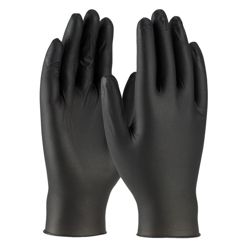 PIP Pip 2920/L Nitrile Gloves 5 Mil Black Large 100 Pack