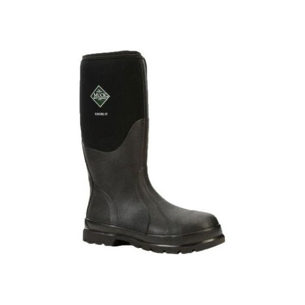 MUCK BOOT COMPANY Muck Boot Company chs-000a-blk-060 Steel Toe Rubber Boot
