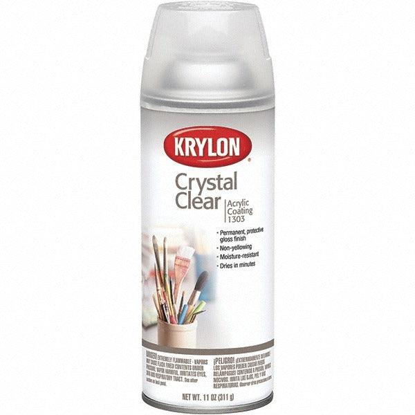 KRYLON Krylon K01303007 Clear Gloss Acrylic Coating Spray 11 Oz