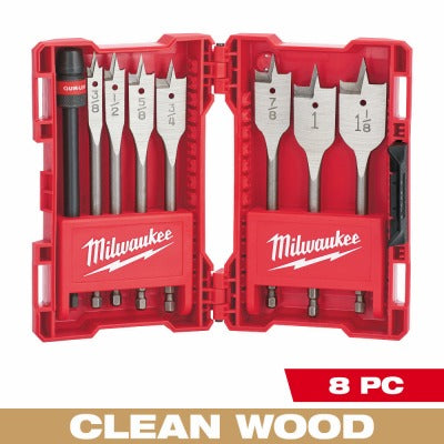 MILWAUKEE Milwaukee 49-22-0175 8-piece 6 Inch Spade Bit Kit