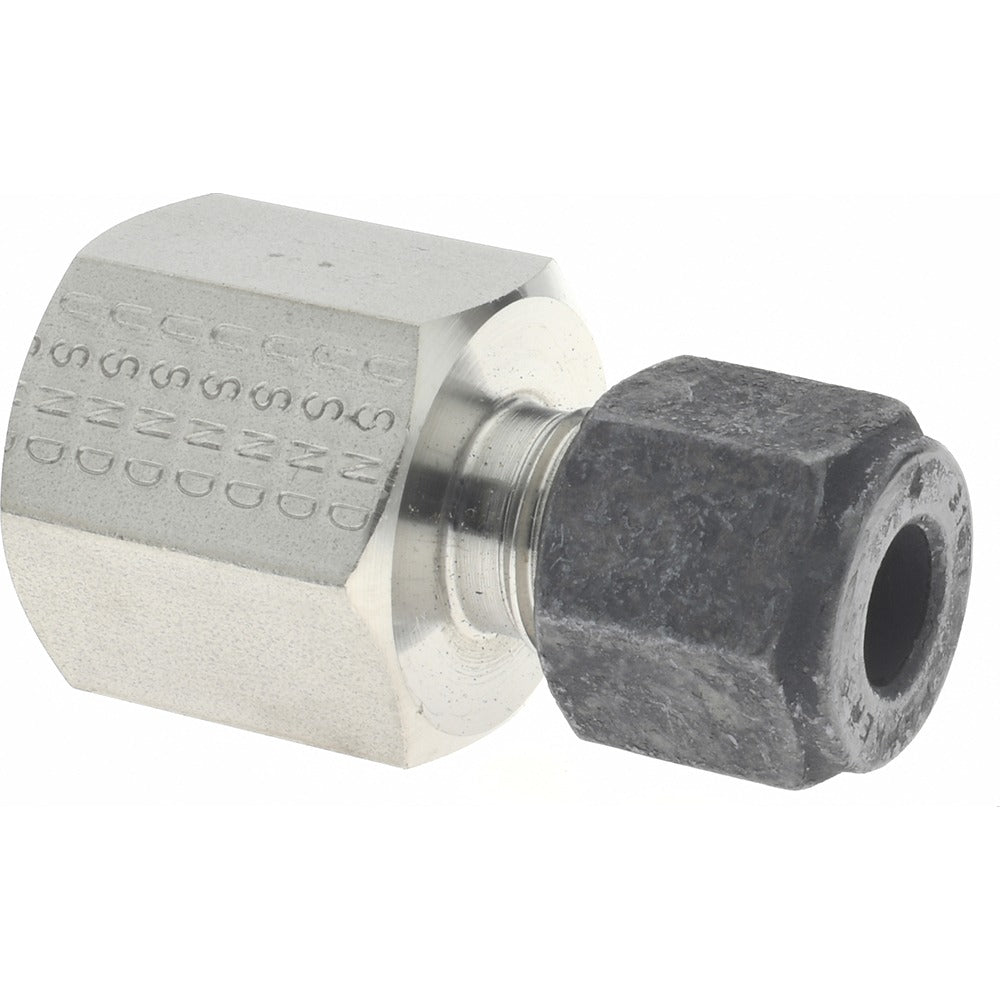 PARKER Parker 4-4 Gbz-ss Compression Tube Connector 1/4 in Ss