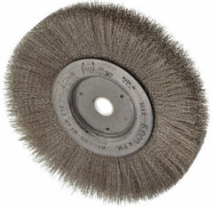 WEILER Weiler 93618 Wheel Brush 6 Inch Crimped Stainless Steel