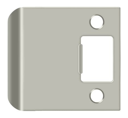 DELTANA Deltana SPE250U15 Extended Lip Strike Plate Satin Nickel